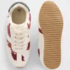 Kindersneakers met koeienprint