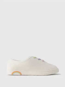 Kindersneakers met regenboogmotief