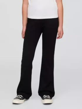 Kinderuniform: Ponte-broek met lichte uitlopende pijpen