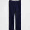 Kinderuniform: rechte stretch-kaki broek