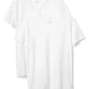 Klassiek T-shirt met V-hals (set van 2)