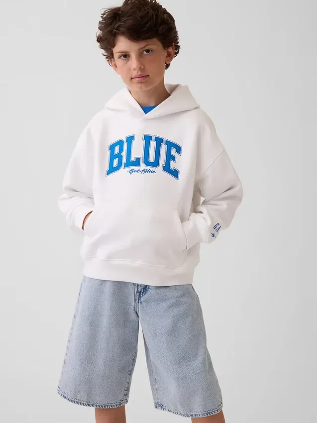 Koop de Blue Kids Vintagesoft Relaxed Hoodie