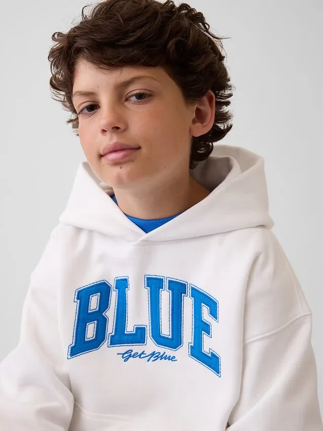 Koop de Blue Kids Vintagesoft Relaxed Hoodie