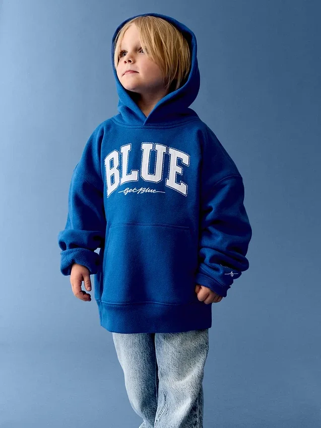 Koop de Blue Kids Vintagesoft Relaxed Hoodie