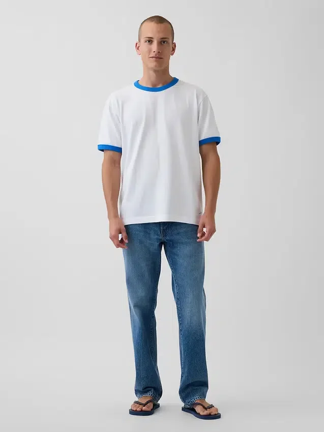Koop de Blue Relaxed Straight Jeans