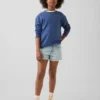 Korte broeken met lage taille en ruime pijpen voor kinderen