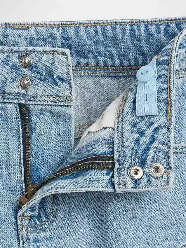 Korte broeken met lage taille en ruime pijpen voor kinderen