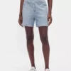 Korte broeken met print en middelhoge taille