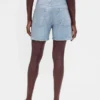 Korte broeken met print en middelhoge taille