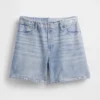 Korte broeken met print en middelhoge taille