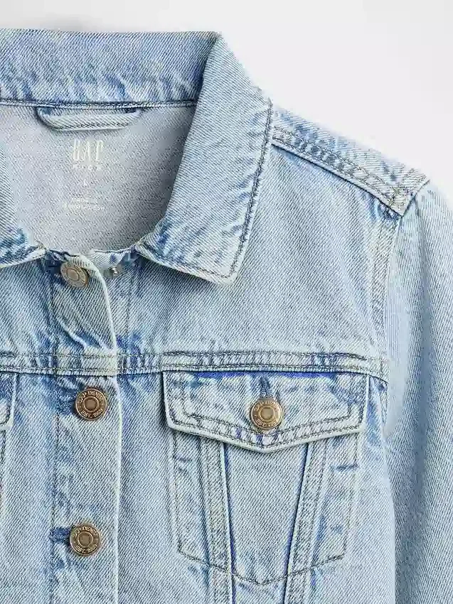Korte denimjas voor kinderen