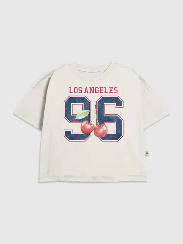 La 96-T-shirt met print voor kinderen