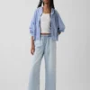 Laag uitgesneden, comfortabele, loszittende cropped Jeans in jaren '90-stijl