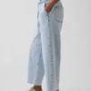 Laag uitgesneden, comfortabele, loszittende cropped Jeans in jaren '90-stijl