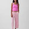 Laag uitgesneden, loszittende '90s Easy Crop-Jeans