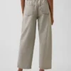 Laag uitgesneden, loszittende '90s Easy Crop-Jeans