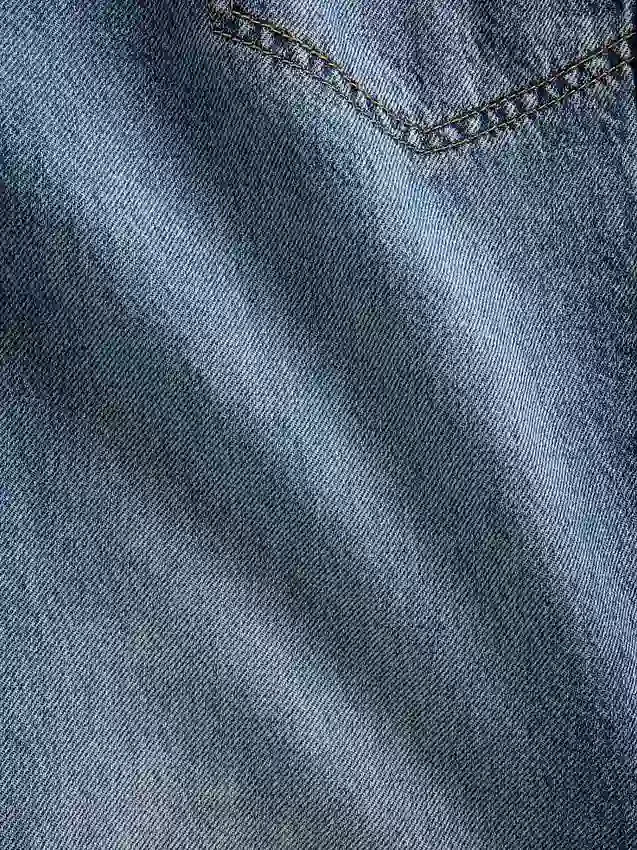 Laag uitgesneden, loszittende '90s Easy Crop-Jeans