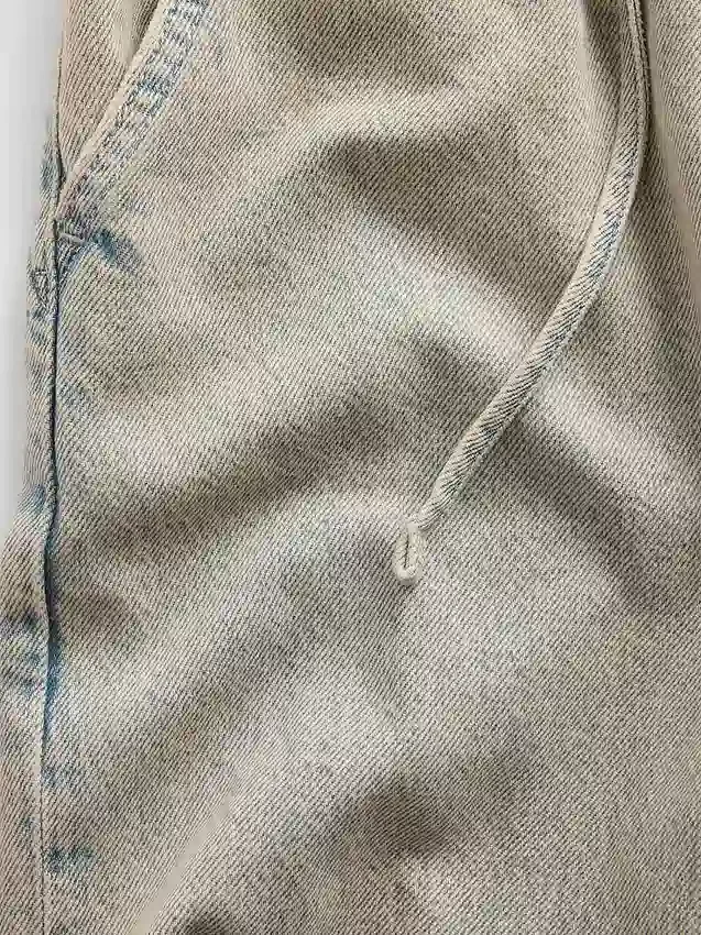 Laag uitgesneden, loszittende '90s Easy Crop-Jeans