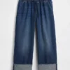 Laag uitgesneden, loszittende '90s Easy Crop-Jeans