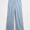 Laag uitgesneden, ultrazachte, comfortabele '90s-stijl loszittende gestreepte Jeans