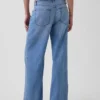Laag uitgesneden, ultrazachte, loszittende Jeans in jaren '90-stijl