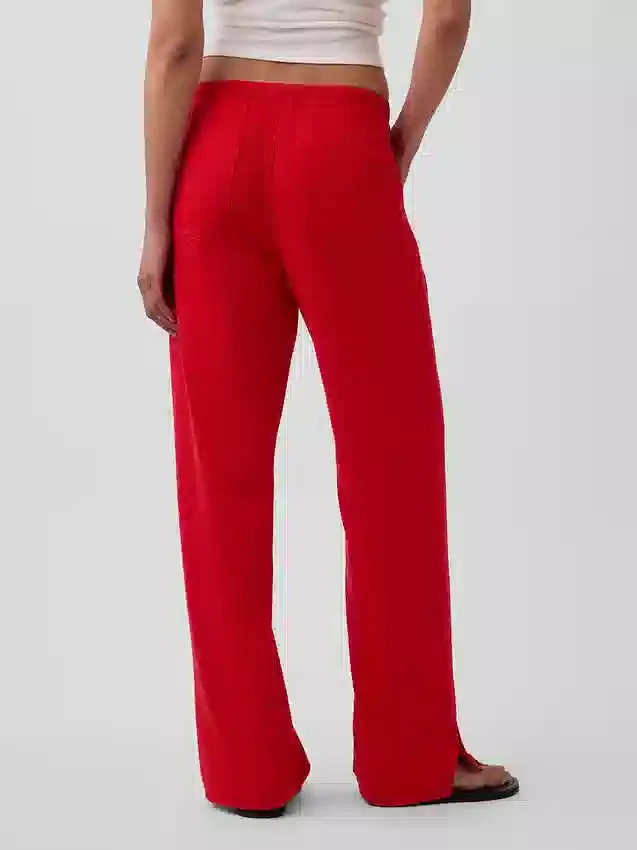Laag uitgesneden, ultrazachte, loszittende Jeans in jaren '90-stijl