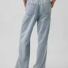 Laag uitgesneden, ultrazachte, loszittende Jeans in jaren '90-stijl