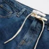 Laaggetailleerde '90s-Jeans met trekkoord en losse pasvorm