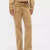 Laaggetailleerde '90s losse micro-riemjeans