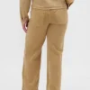 Laaggetailleerde '90s losse micro-riemjeans