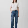 Laaggetailleerde, loszittende cargo-Jeans in jaren '90-stijl