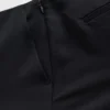 Laaggetailleerde twill-broek met uitlopende pijpen