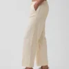 Laaggetailleerde, ultrazachte, loszittende cropped Jeans in jaren ’90-stijl