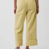 Laaggetailleerde, ultrazachte, loszittende cropped Jeans in jaren ’90-stijl