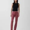 Laaggetailleerde, vetersluiting '90s slim straight Jeans