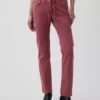 Laaggetailleerde, vetersluiting '90s slim straight Jeans