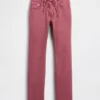 Laaggetailleerde, vetersluiting '90s slim straight Jeans