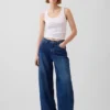 Laaghangende, extra wijde Jeans