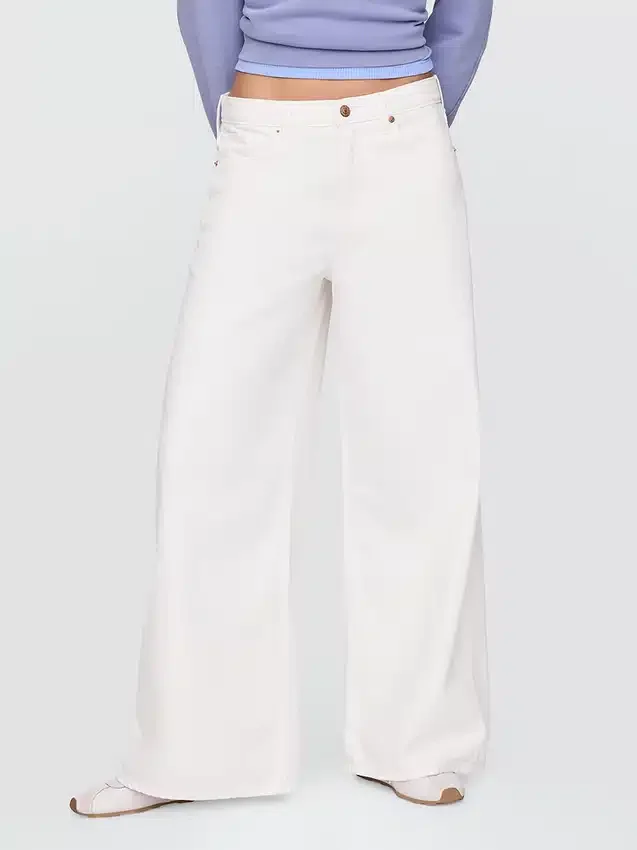 Laaghangende, extra wijde Jeans