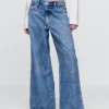 Laaghangende, extra wijde Jeans