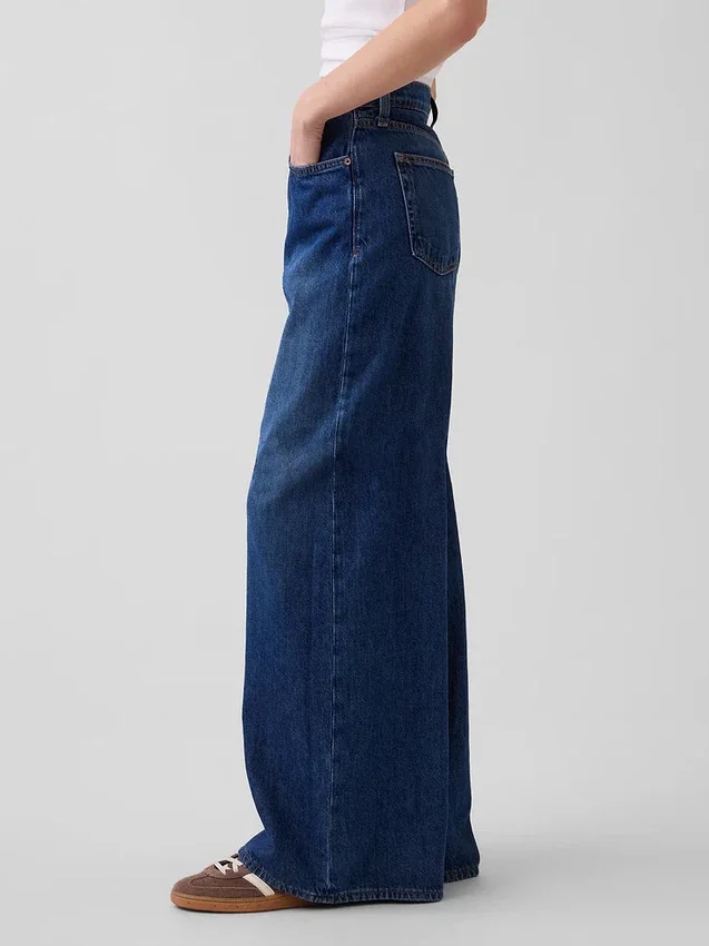 Laaghangende, extra wijde Jeans