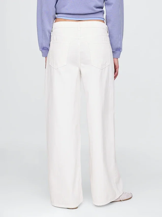 Laaghangende, extra wijde Jeans
