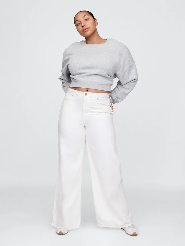 Laaghangende, extra wijde Jeans