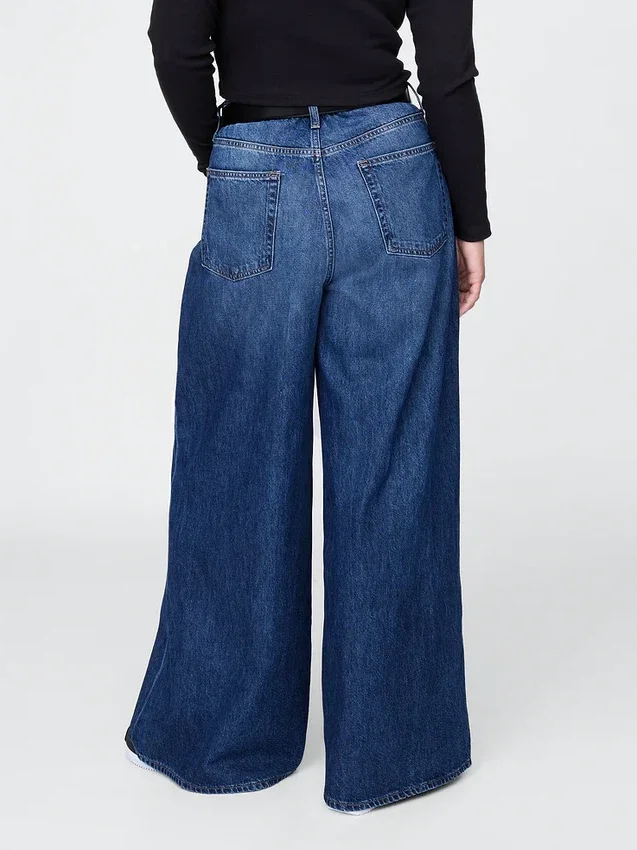 Laaghangende, extra wijde Jeans