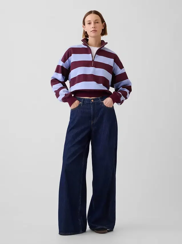 Laaghangende, extra wijde Jeans