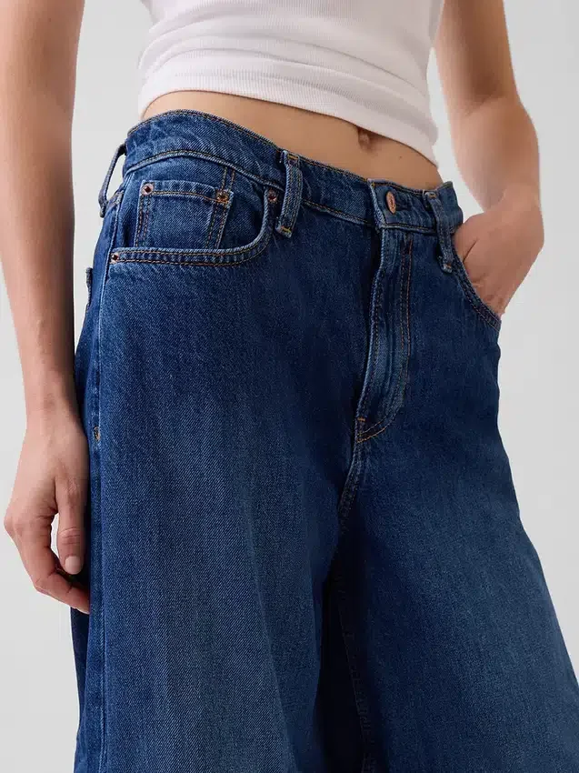 Laaghangende, extra wijde Jeans