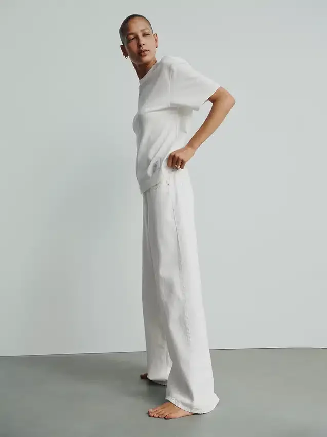 Laaghangende, extra wijde Jeans