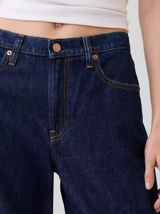 Laaghangende, extra wijde Jeans