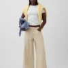 Laaghangende gestreepte extra baggy Jeans