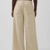 Laaghangende gestreepte extra baggy Jeans